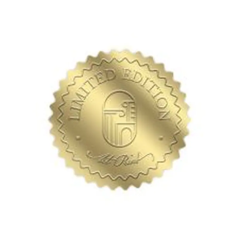 1 1/2" Burst Blind Embossed (500/PK)