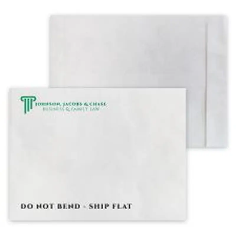 DuPont Tyvek 14lb., 10" x 13" Open End, Zip Stick, Black and 1 Standard Color (500/PK)