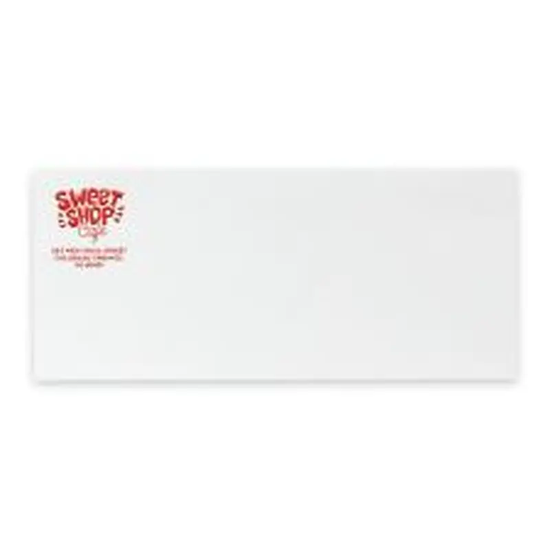 One Standard Spot Color Envelopes - Raised Print (250/PK)
