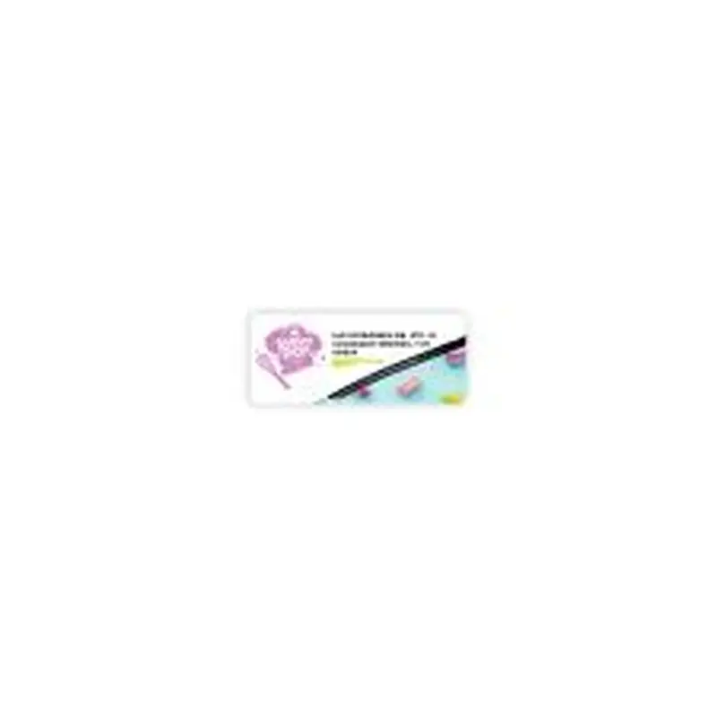 1 1/4" x 3" Rectangle 4 Color Process (100/PK)