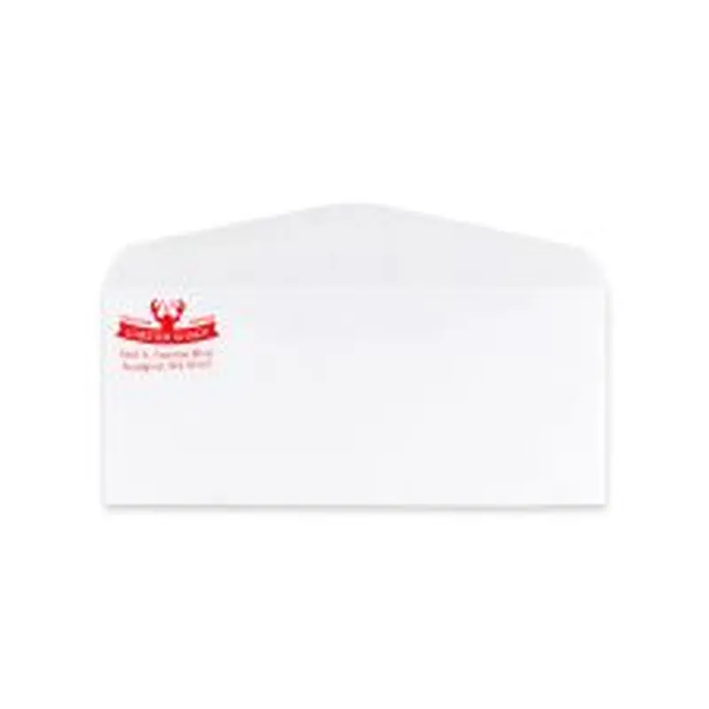 #9 White Wove 24 lb. Smooth - Spot Color (250/PK)