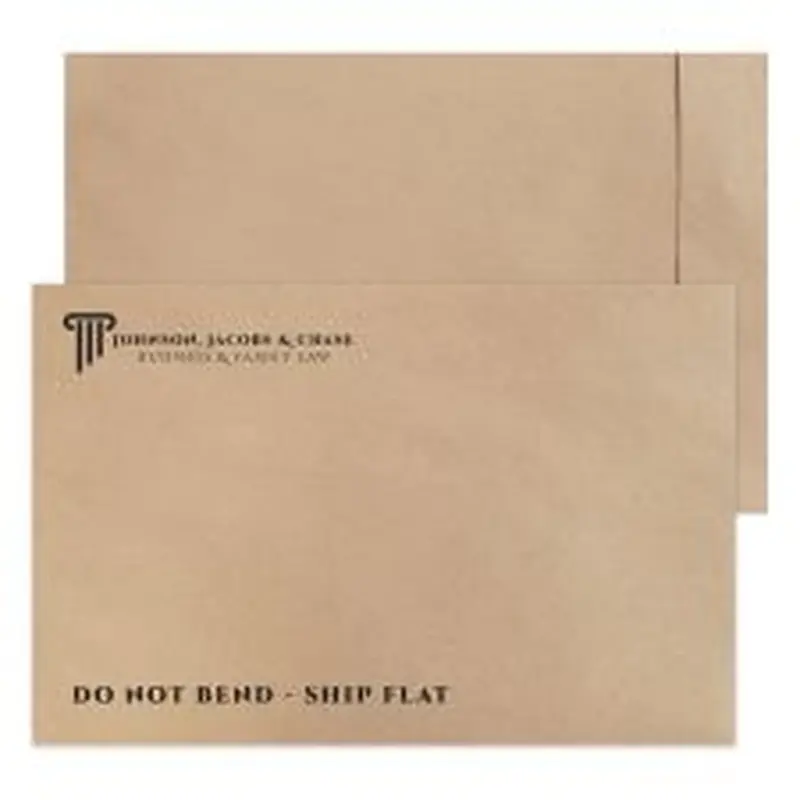 Custom TerraBoard Envelope, 12-1/2" x 19" (500/PK)