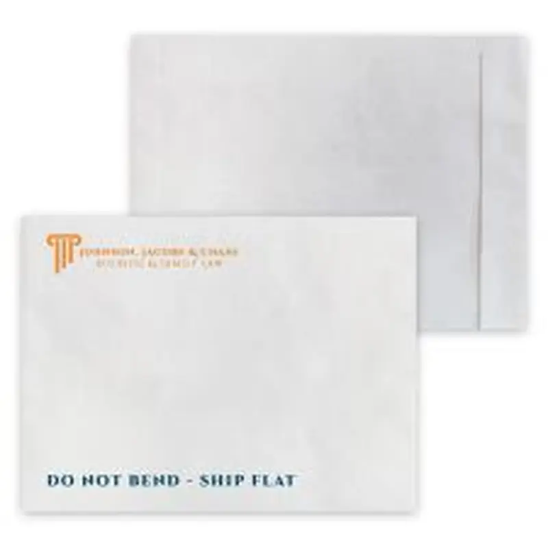DuPont Tyvek 14lb., 9" x 12" Open End, Zip Stick, 2 Special Colors (500/PK)