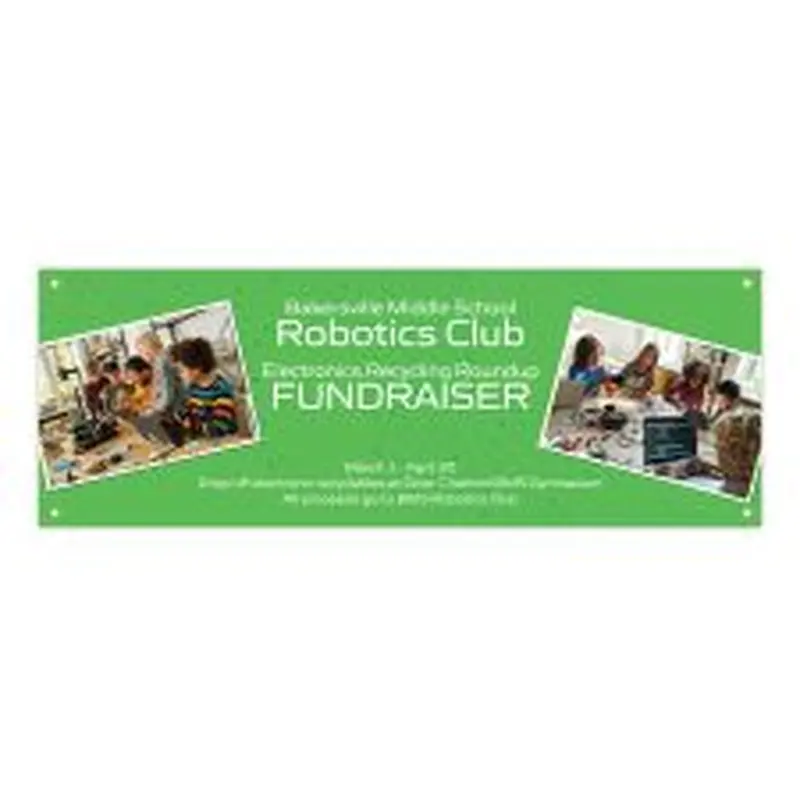 Full Color Durable Banner - 34" x 96" (1/PK)