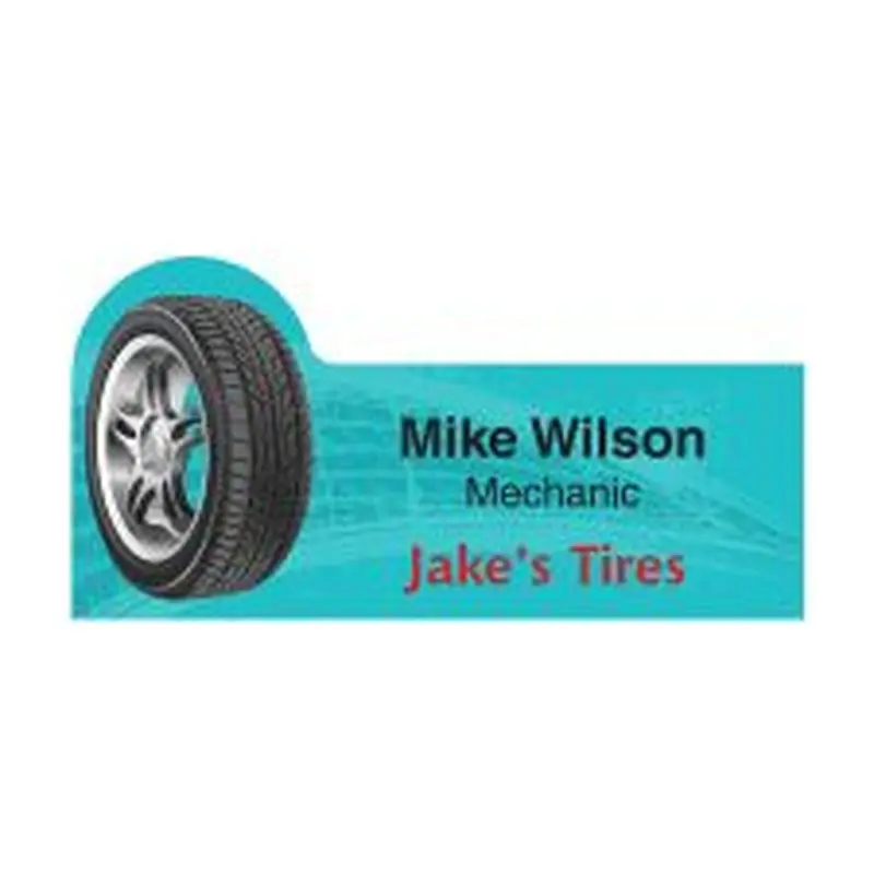 Full Color Name Badge - Shape B (1/PK)