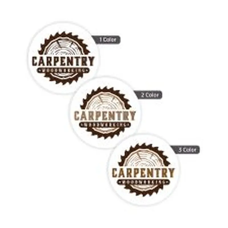 2 1/4" Circle 1, 2, or 3 Color (250/PK)