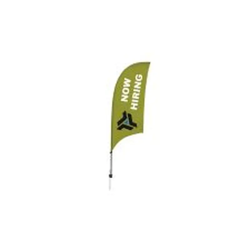 7.5' Razor Sail Sign Kit - 2 Sided with Ground Spike (1/PK)