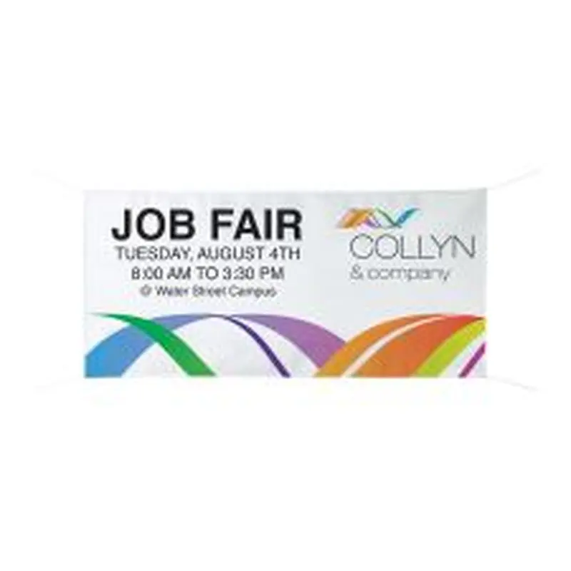 Full Color Durable Banner - 34" x 72" (1/PK)
