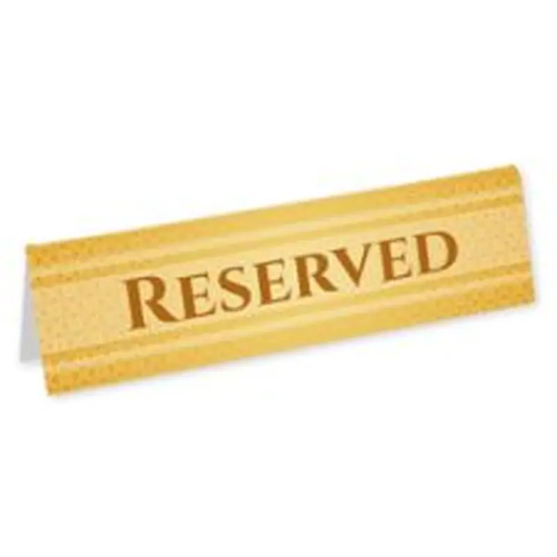 Full Color Table Tent Sign, 2" x 8" (1/PK)