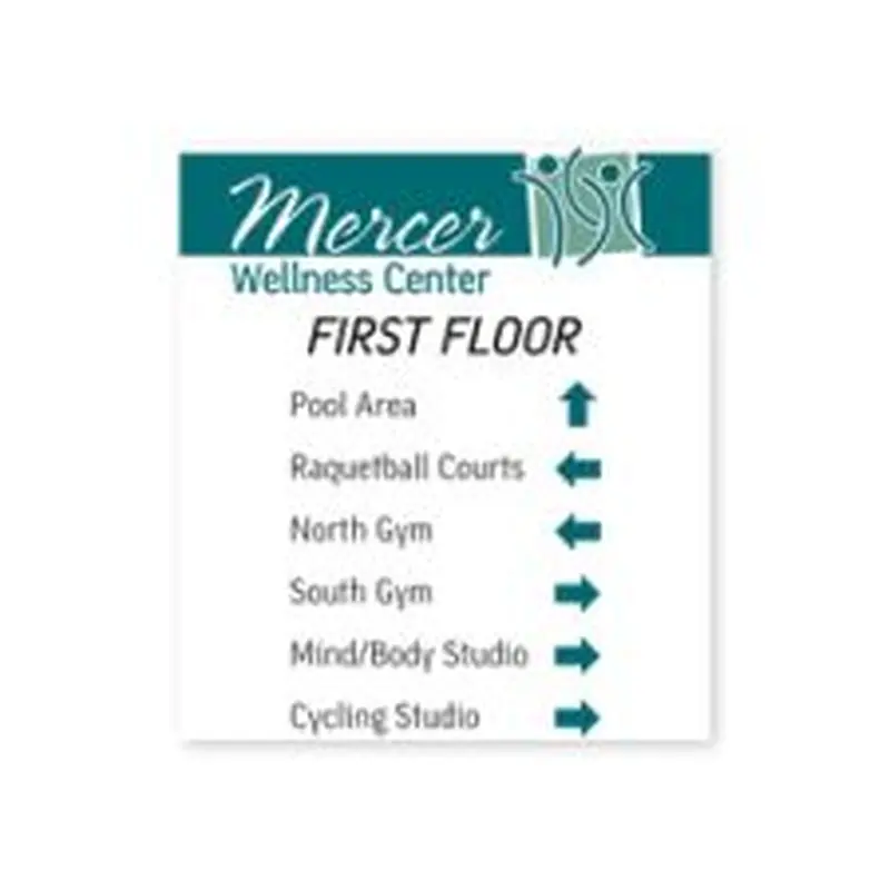 Full Color Wall Sign, 10" x 12" (1/PK)