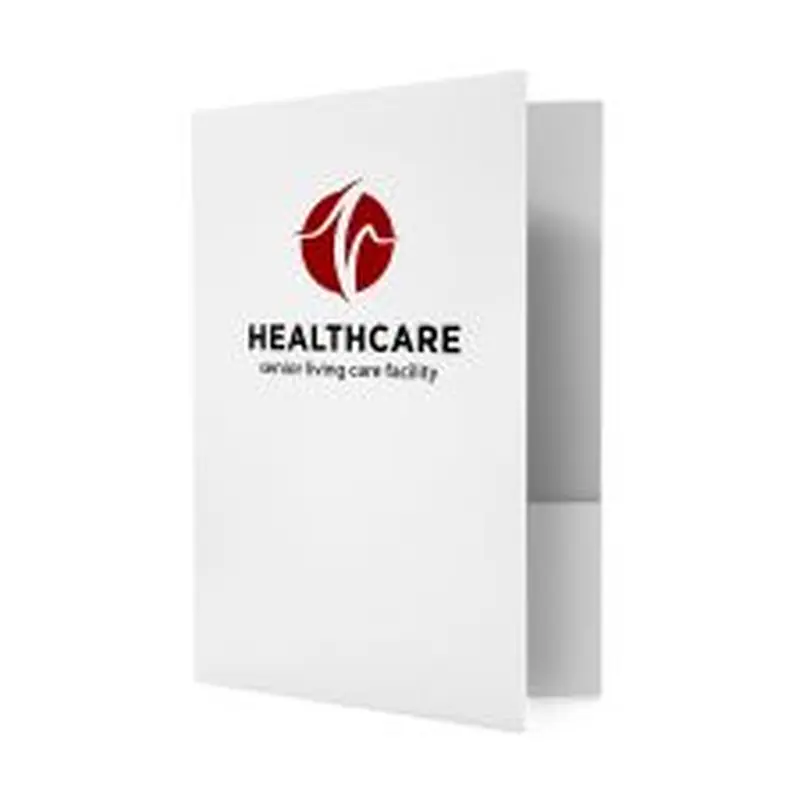 Two Color Standard Two Pocket Folders (50/PK)