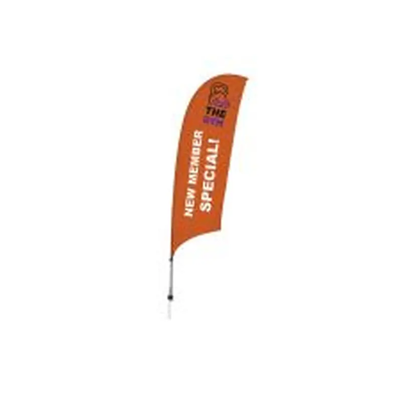 10.5' Razor Sail Sign Kit - 2 Sided with Ground Spike (1/PK)