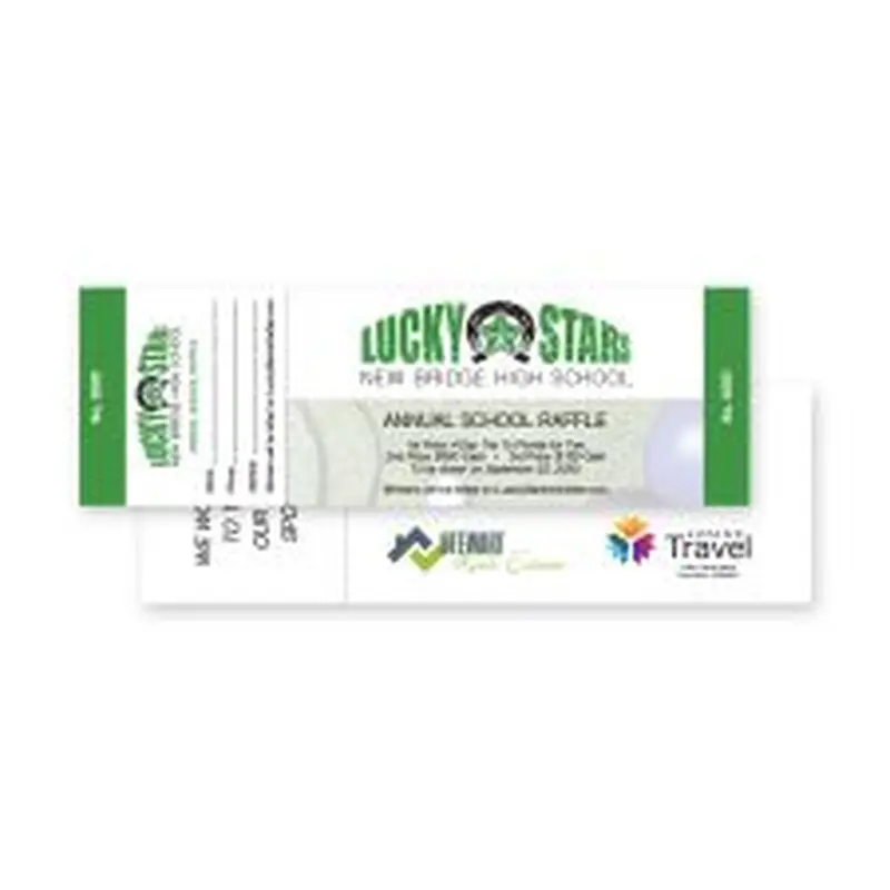 2-Sided Horizontal Event Ticket (250/PK)