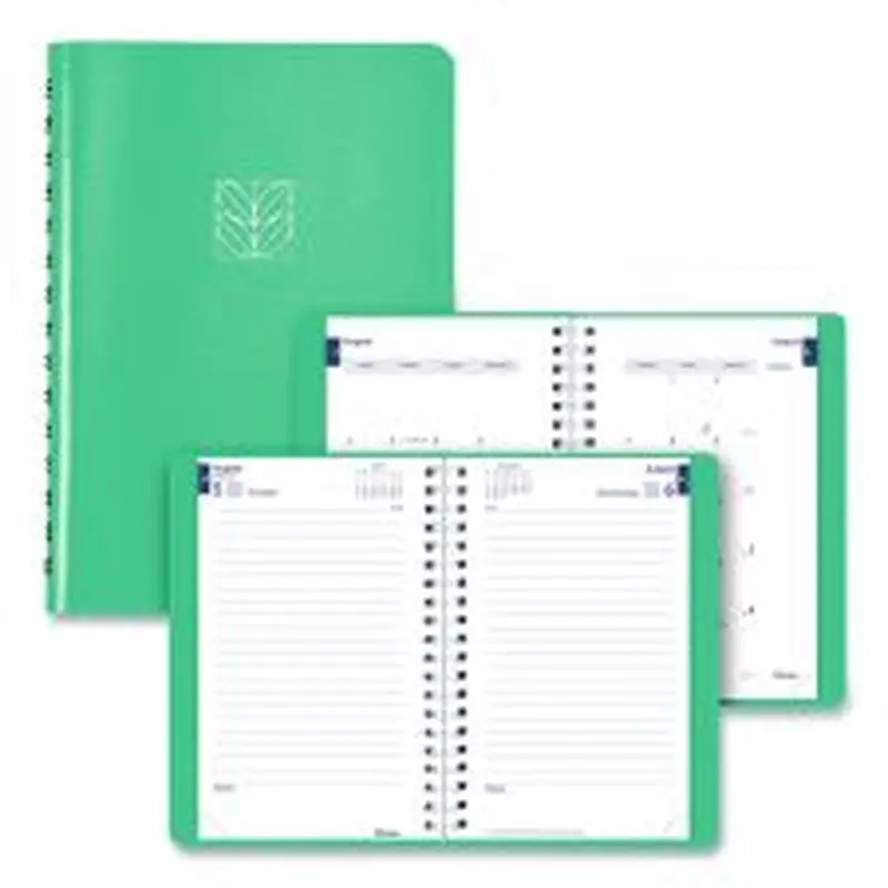 Blueline Academic Daily/Monthly Planner, 8 x 5, Blue Cover, 12-Month (Aug to July): 2025 to 2026
