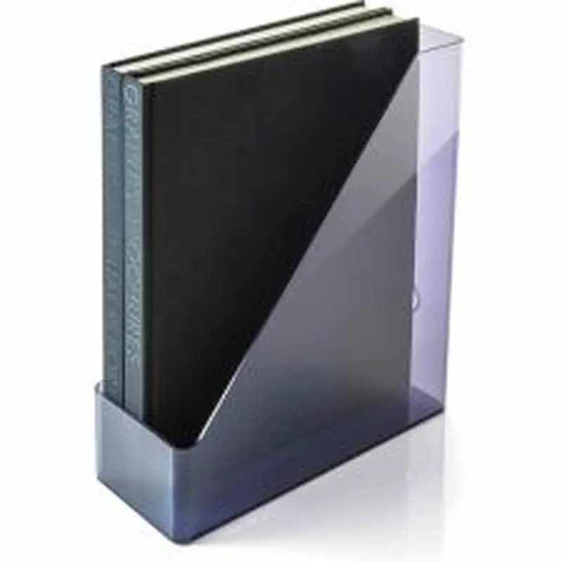 Officemate 21510 Vertical Literature File Magazine Holder, Recycled, Gray