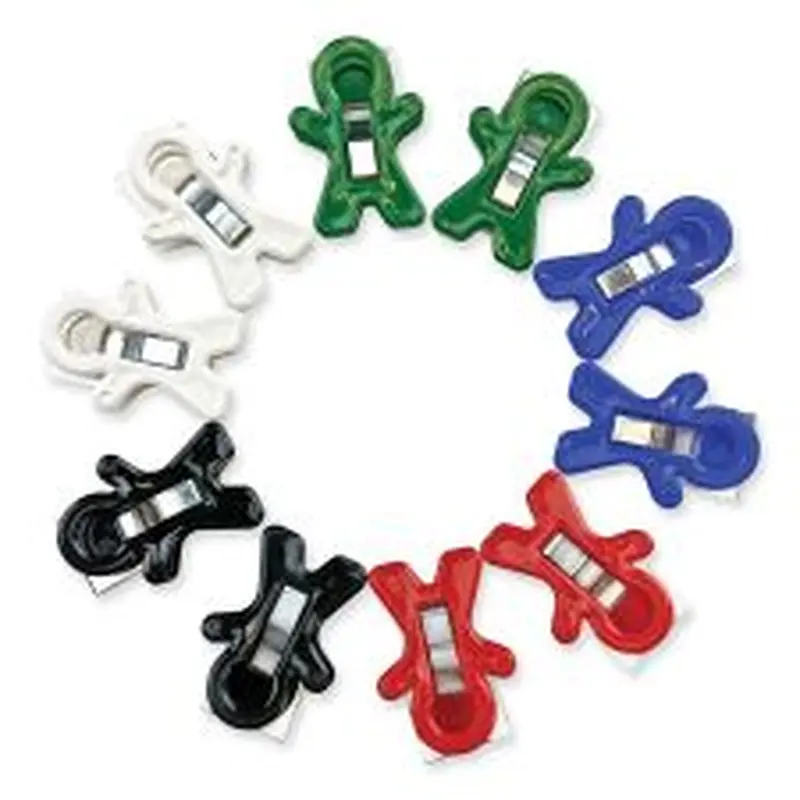 TPG Creations Magnet Man, Assorted Colors, 10/Pack