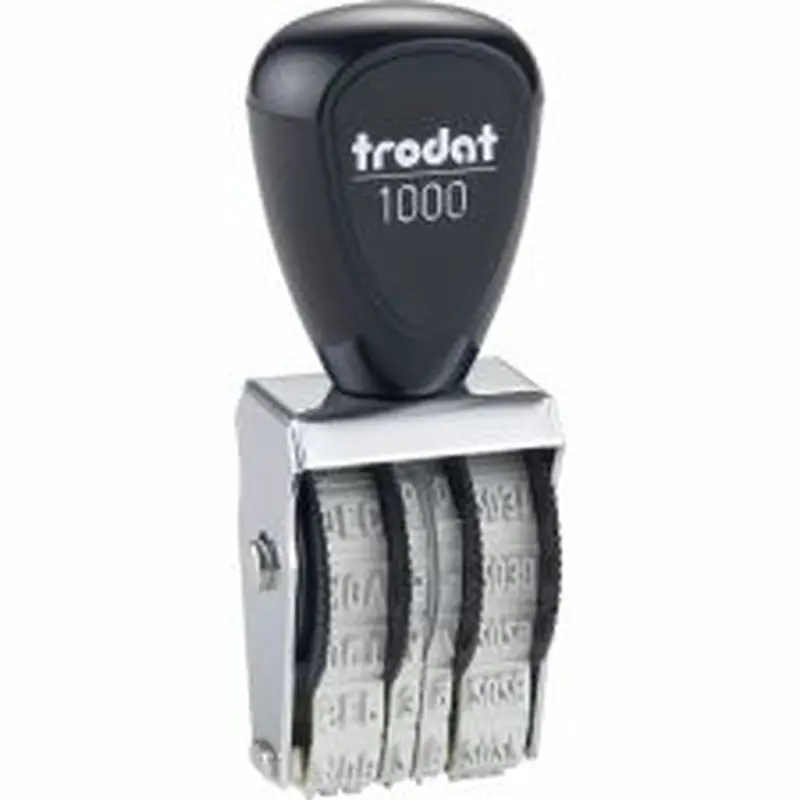 Trodat Rubber Date Stamp - TDTRD010