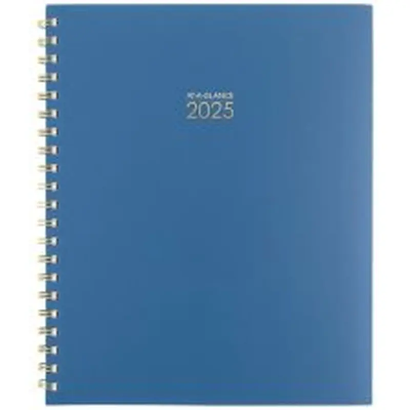 2025-2026 AT-A-GLANCE Harmony Weekly/Monthly Planner, 8-1/2" x 11", Denim Blue, January To January, 1099-905-20
