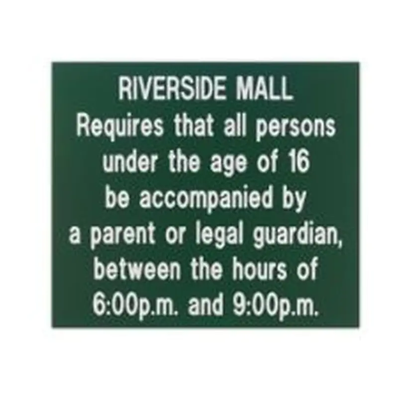 Engraved Large Wall Sign, 12" x 14" (1/PK)