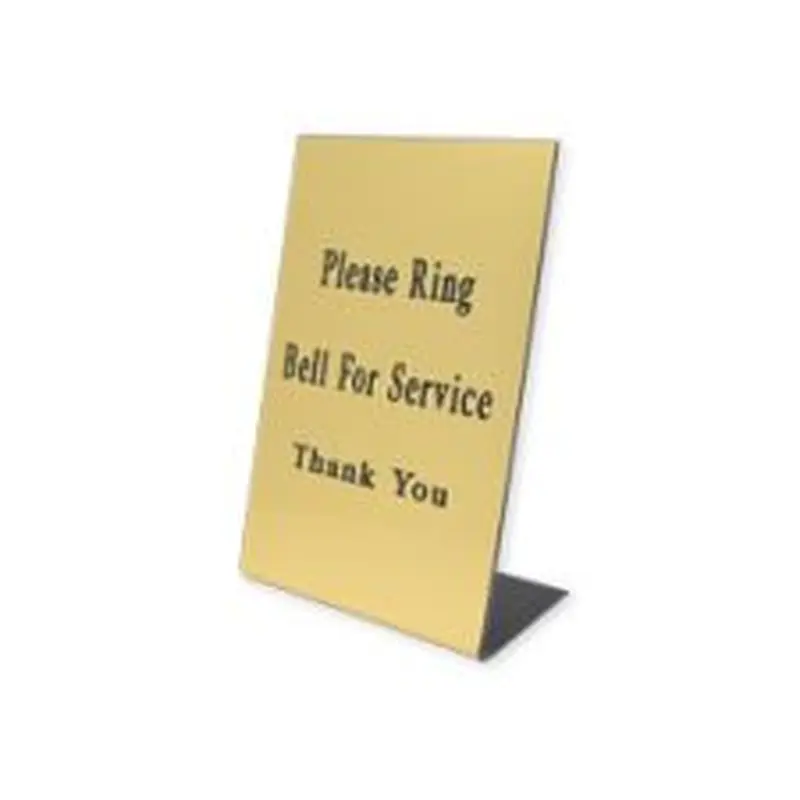 Engraved Pedestal Sign, 10" x 8" (1/PK)