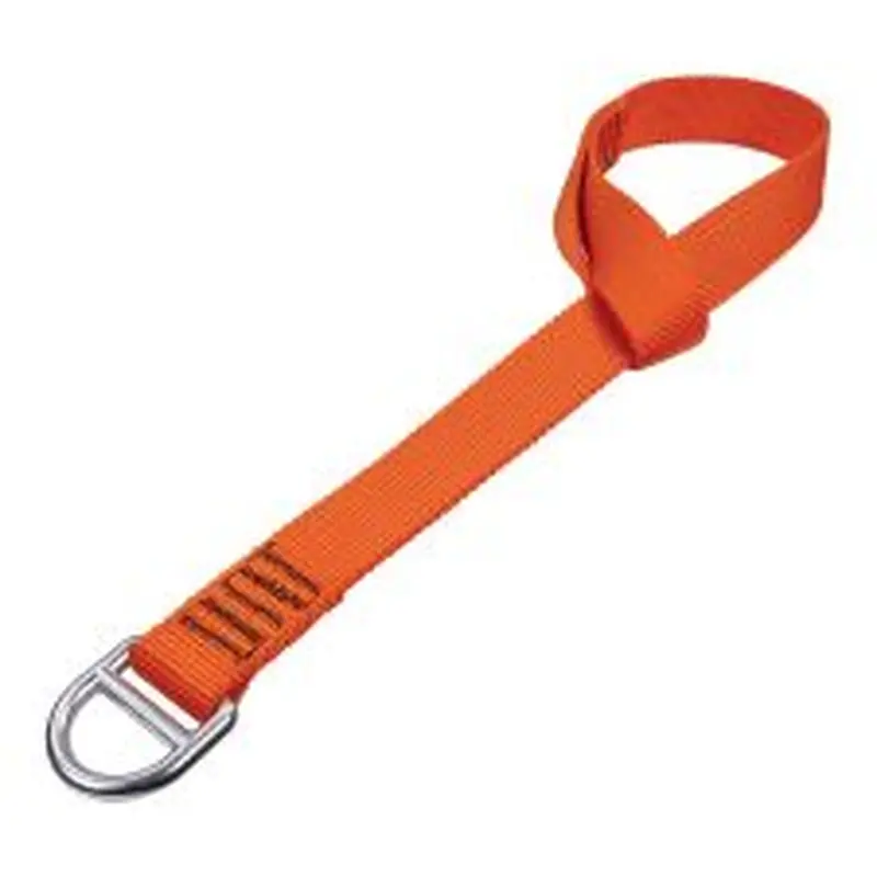 ergodyne Squids 3177 Anchor Choke Strap for Tool Tethering, 60 lb Max Safe Working Capacity, 28" Long, Orange
