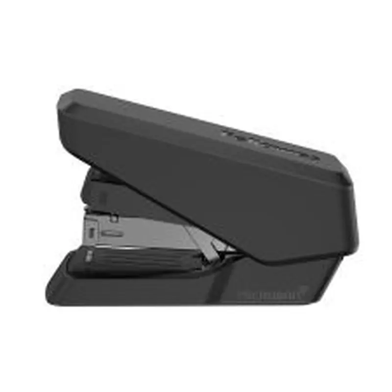 Fellowes LX860 EasyPress Half Strip Stapler, 5-3/8", Black