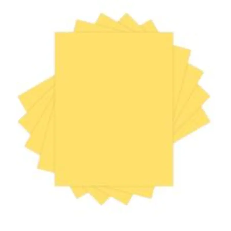 Xerox Vitality Colors Pastel Multi-Use Printer & Copy Paper, 10 Reams, Goldenrod, Letter (8.5" x 11"), 5000 Sheets Per Case, 20 Lb, 30% Recycled