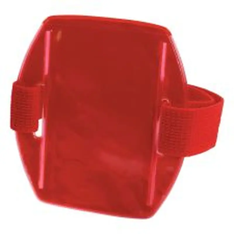 ergodyne Squids 3386 Arm Band ID/Badge Holder, Vertical, Blue, 3.75 x 4.25 Holder, 2.5 x 4 Insert, 10/Pack
