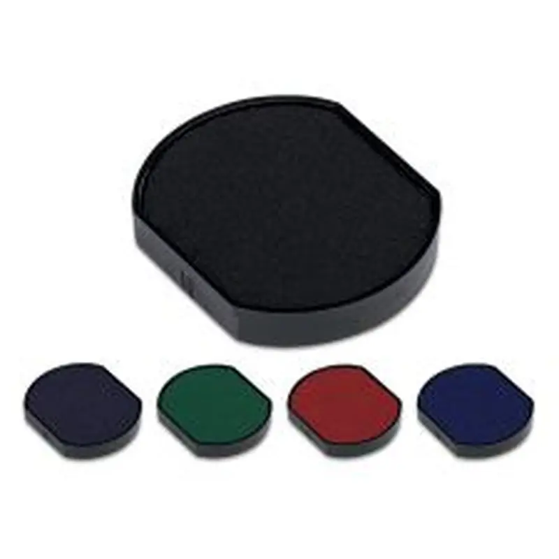 2000 Plus PrintPro 1-Color Round Replacement Ink Pad R30D, 1-1/8" Diameter