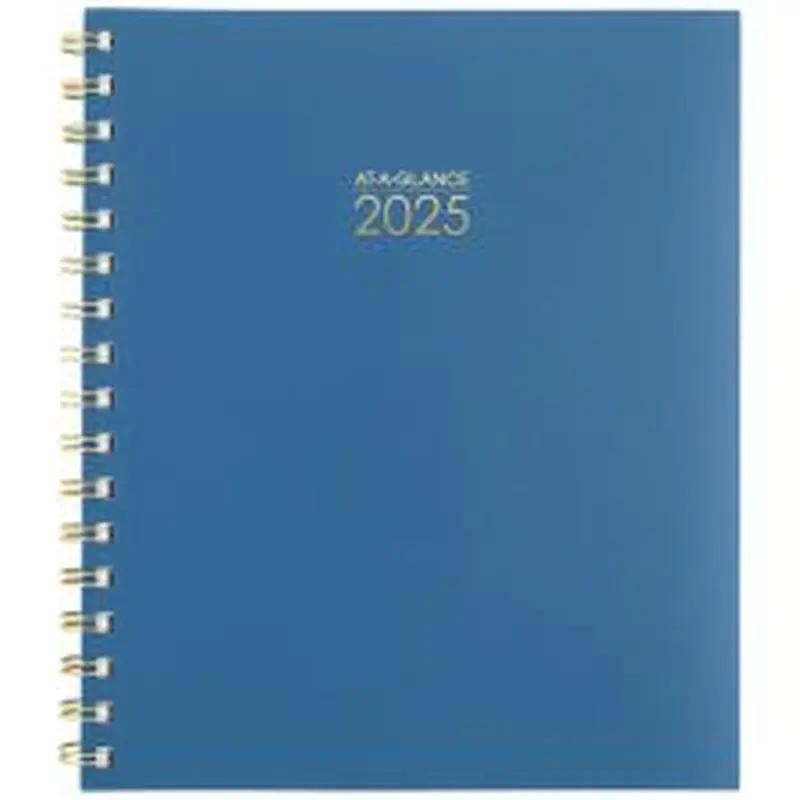 2025-2026 AT-A-GLANCE Harmony Weekly/Monthly Planner, 7" x 8-3/4", Denim, January To January, 1099-805-20