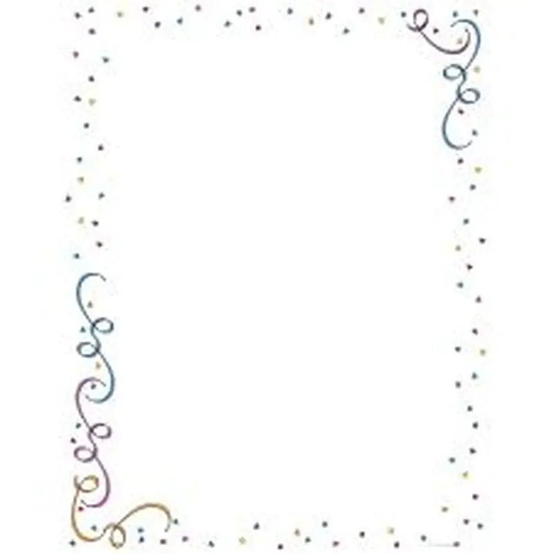 Great Papers! Stationery Letterhead, Party Elements, 8.5" x 11", Printer Compatible, 80 sheets