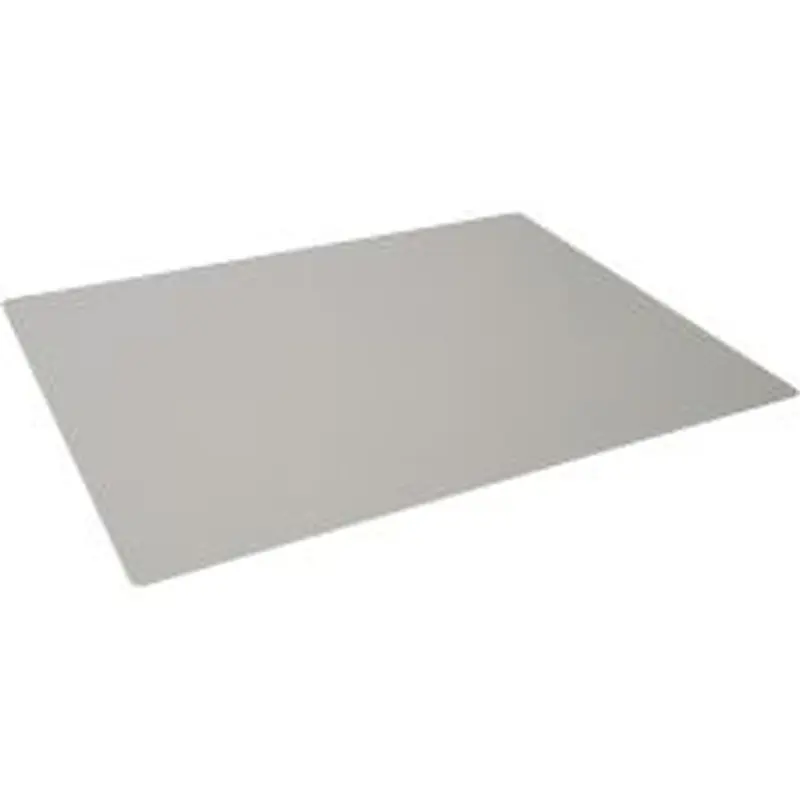 DURABLE Contoured Edge Desk Mat - Office - 19.69" Length x 25.59" Width - Rectangular - Polypropylene, Plastic - Gray - 1Each