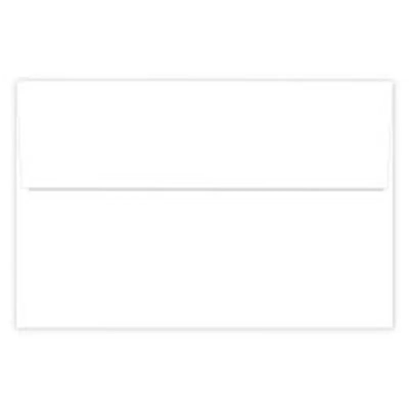 Great Papers! Envelope, Solid, A9 (5.75" x 8.75"), Gummed Adhesive, White, Printer Compatible, 40 count