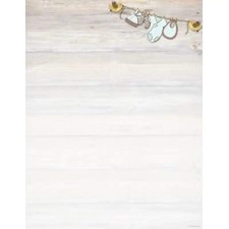 Great Papers! Stationery Letterhead, Baby Onsie, 8.5" x 11", Printer Compatible, 80 sheets