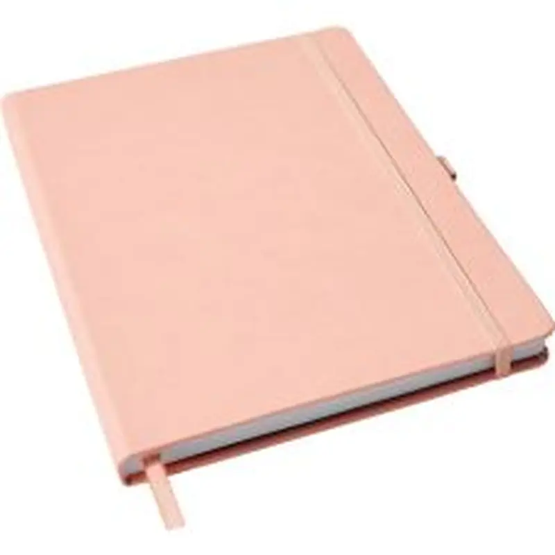 Eccolo Cool Jazz Journal, 7 x 9-3/4, 192 Pages, Peach/Cool Gray