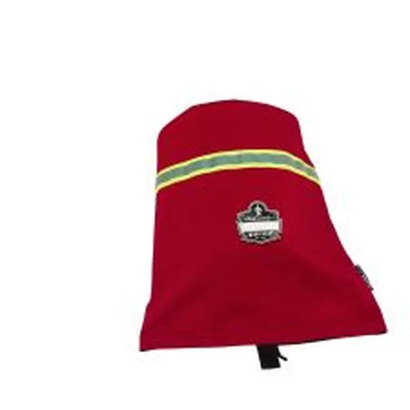 ergodyne Arsenal 5082 SCBA Mask Bag with Hook-and-Loop Closure, Fleece Lining, 8.5 x 8.5 x 14, Red