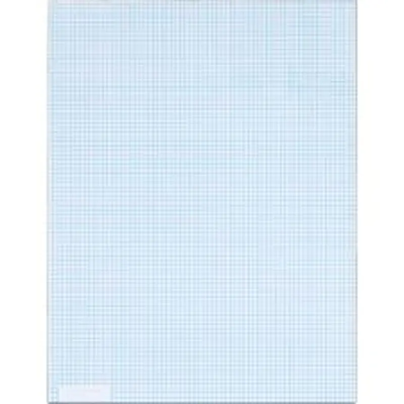 TOPS Graph Pad - 50 Sheets - Both Side Ruling Surface - 20 lb Basis Weight - Letter - 8 1/2" x 11" Sheet Size - White Paper - 1 Pad