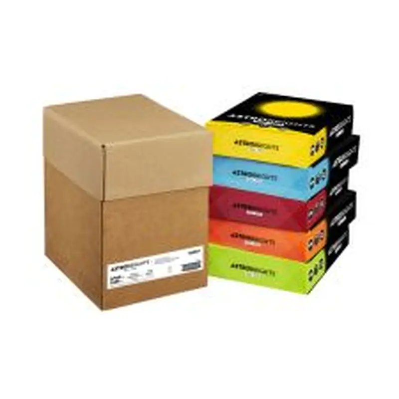 Astrobrights Colored Paper, 5 Reams, Assorted Colors, Letter (8-1/2" x 11"), 2,500 Total Sheets, 24 Lb