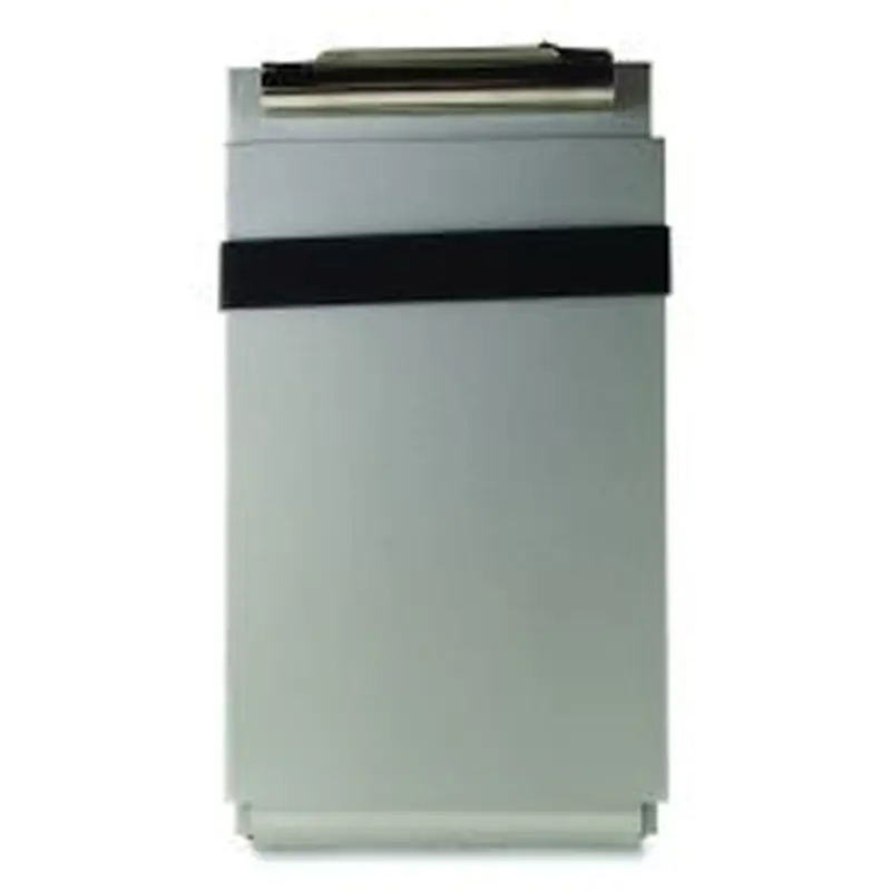 Saunders Recycled Aluminum Citation Holder Clipboard, 1/2" Clip Capacity, Holds 6 x 11 Sheets, Silver