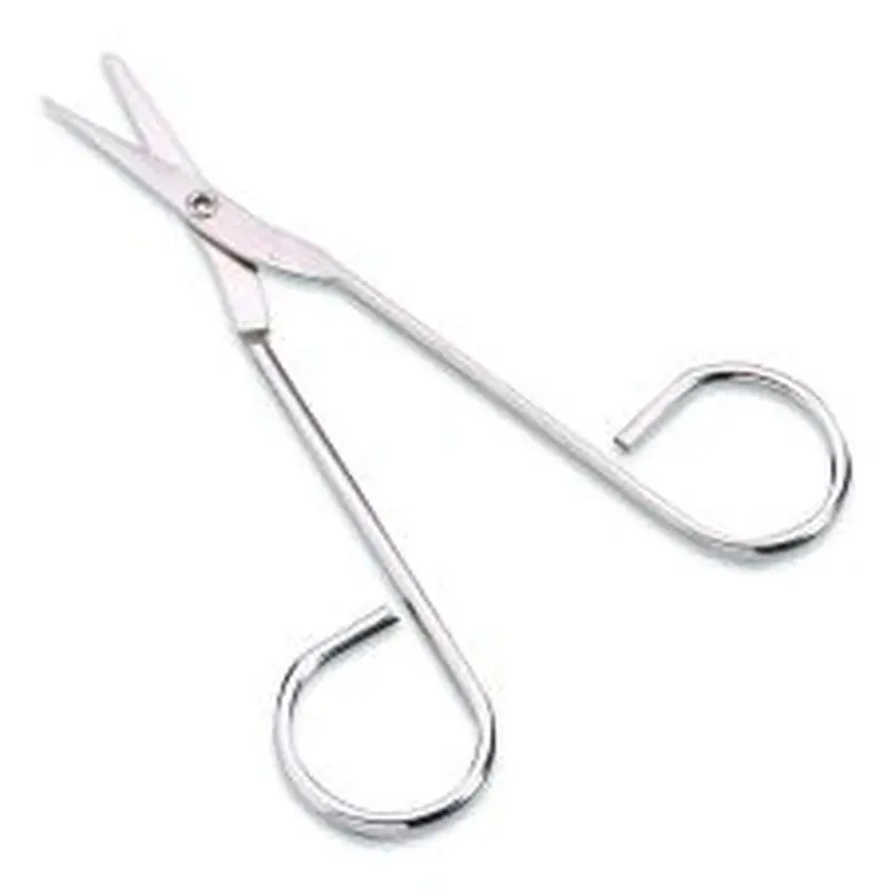 First Aid Only First Aid Scissors, 4.5" Long, Straight Nickel Handle