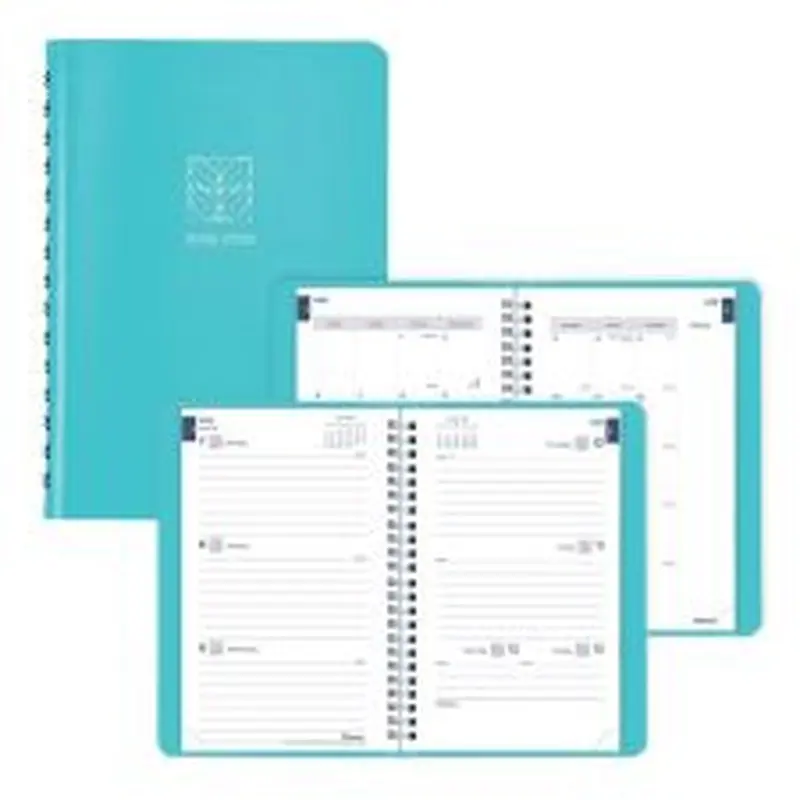 2025-2026 Blueline Academic Weekly/Monthly Planner, 8" x 5", 100% Recycled, Blue, July 2025 To July 2026, CA101F.02