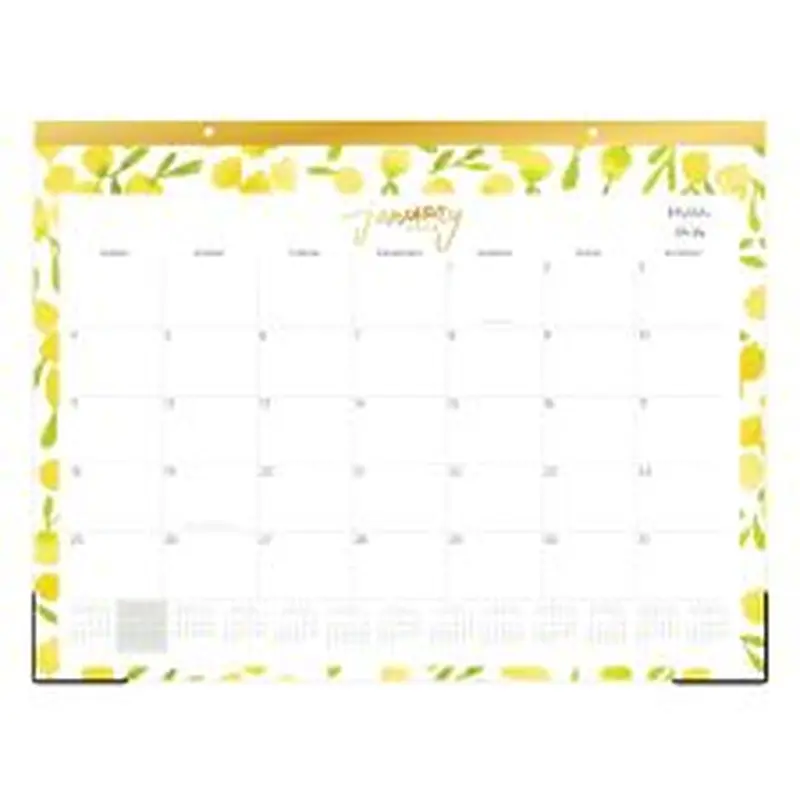 2026 Blue Sky Monthly Desk Pad Calendar, 22" x 17", Mimosa, January To December, 149063