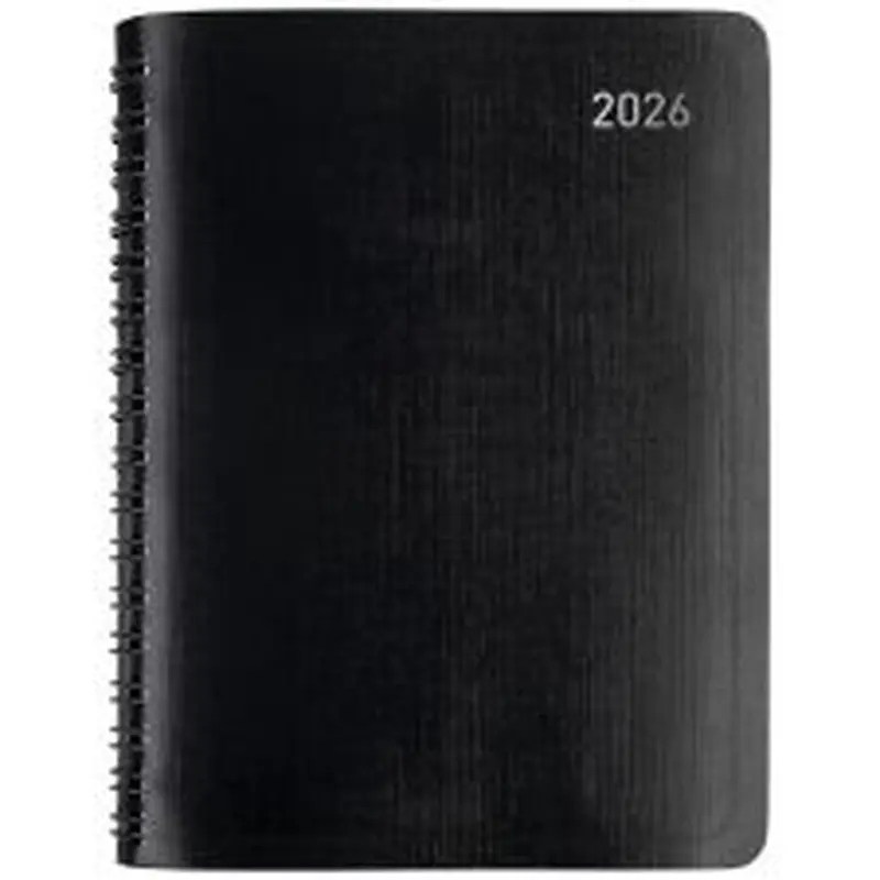 Weekly Monthly Planner, 4" x 6", Black, January 2026 to December 2026, OD71150026