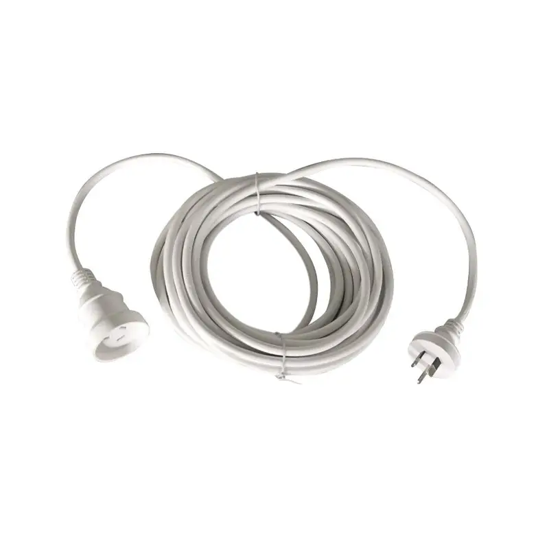8Ware 10m AU Main Power Extension Cord Cable Lead 240V 3-Pin Male to Female