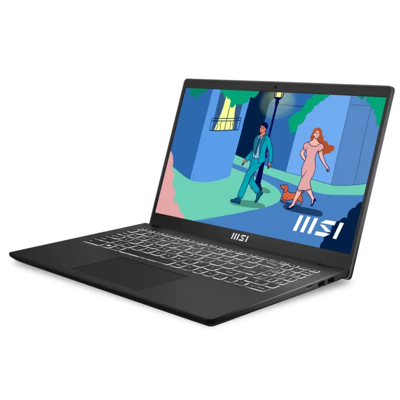 (Commercial) MSI Modern Series Notebook 15.6' FHD Intel Core 7 processor 150U DDR IV 8GB*2 (3200MHz) 1TB SSD Windows11 Pro Intel Intel Graphics