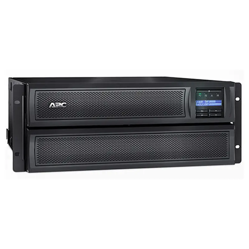 APC Smart-UPS X 2200VA/1980W Line Interactive UPS, 4U RM/Tower, 230V/16A Input, 2x IEC C19 & 8x IEC C13 Outlets, Lead Acid Battery, Short Depth