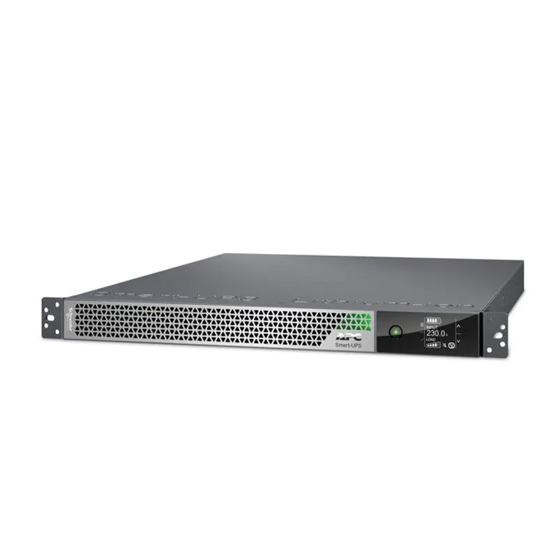 APC Smart-UPS Ultra On-Line, 2200VA, Lithium-ion, Rack/Tower 1U, 230V, 3x C13, 2x C19 IEC outlets, SmartConnect, Extended runtime, W/rail kit