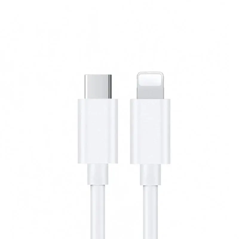 USP Lightning to USB-C Fast Charge Cable (1M) White - Support 2.4A, Premium Quality,480Mbps Transfer, Tested 10K  Bend, Apple iPhone, iPad, MacBook