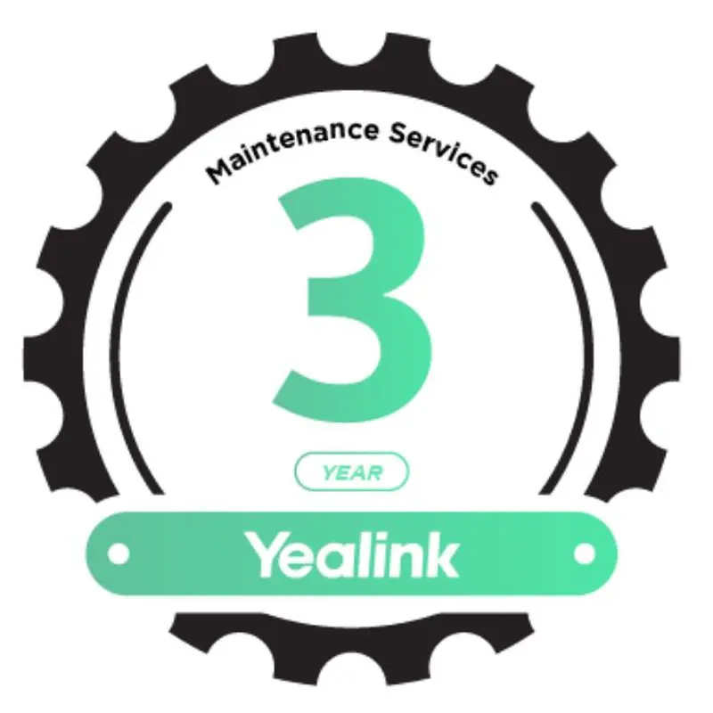 Yealink MVC-LR-3Y- AMS 3 Year Annual Maintenance for the MVC-Small Room*Available upon request within one day*