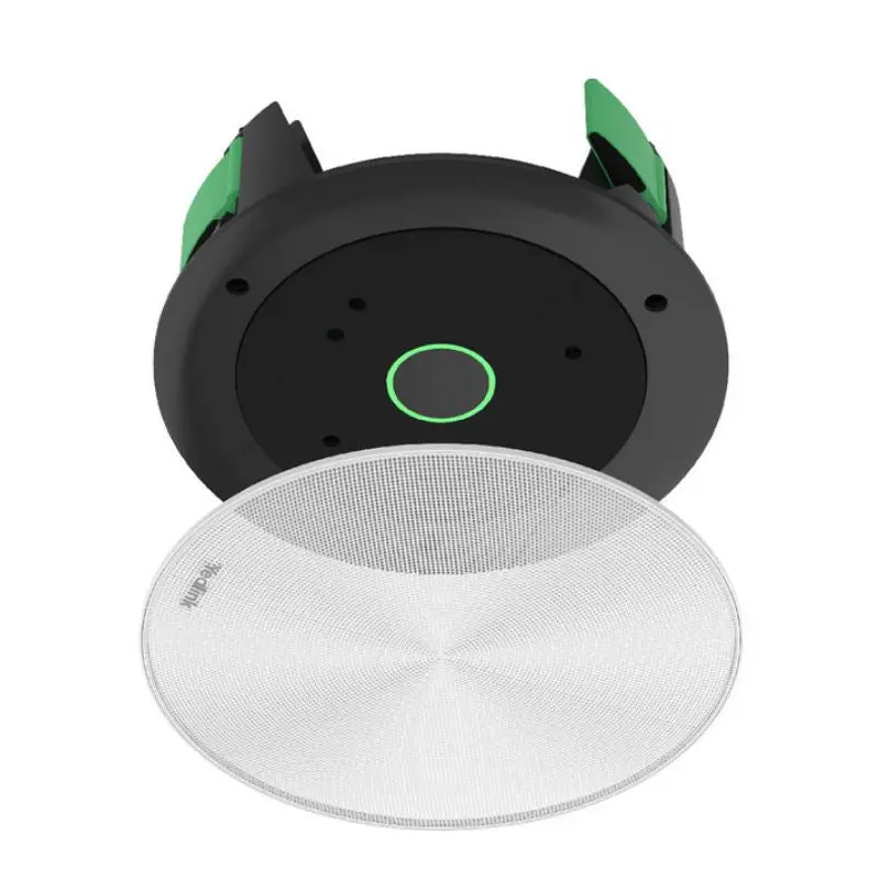 Yealink CM20 AI-Powered Beamforming Ceiling Microphone, Crystal Clear, High Fidelity, Microsoft Teams Certified, Deploy for Multiple Spaces